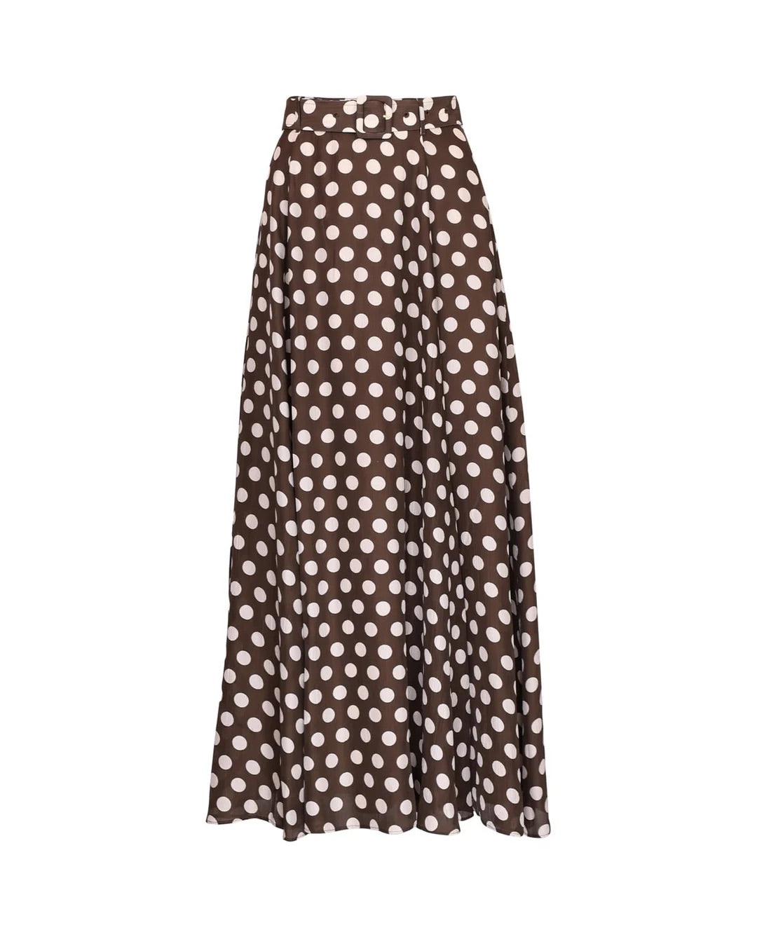 Striped Organza Skirt Dots