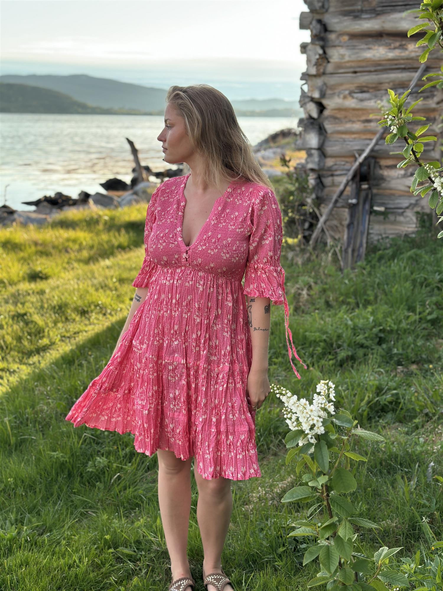 Twisted Mini Dress Amour