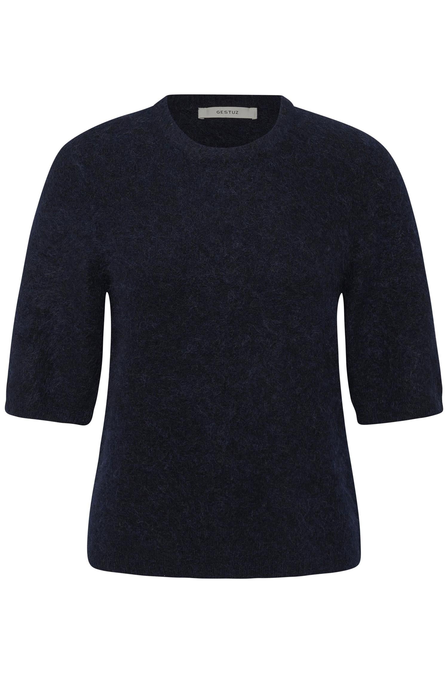Gzdebbie Ss Tee Navy Melange