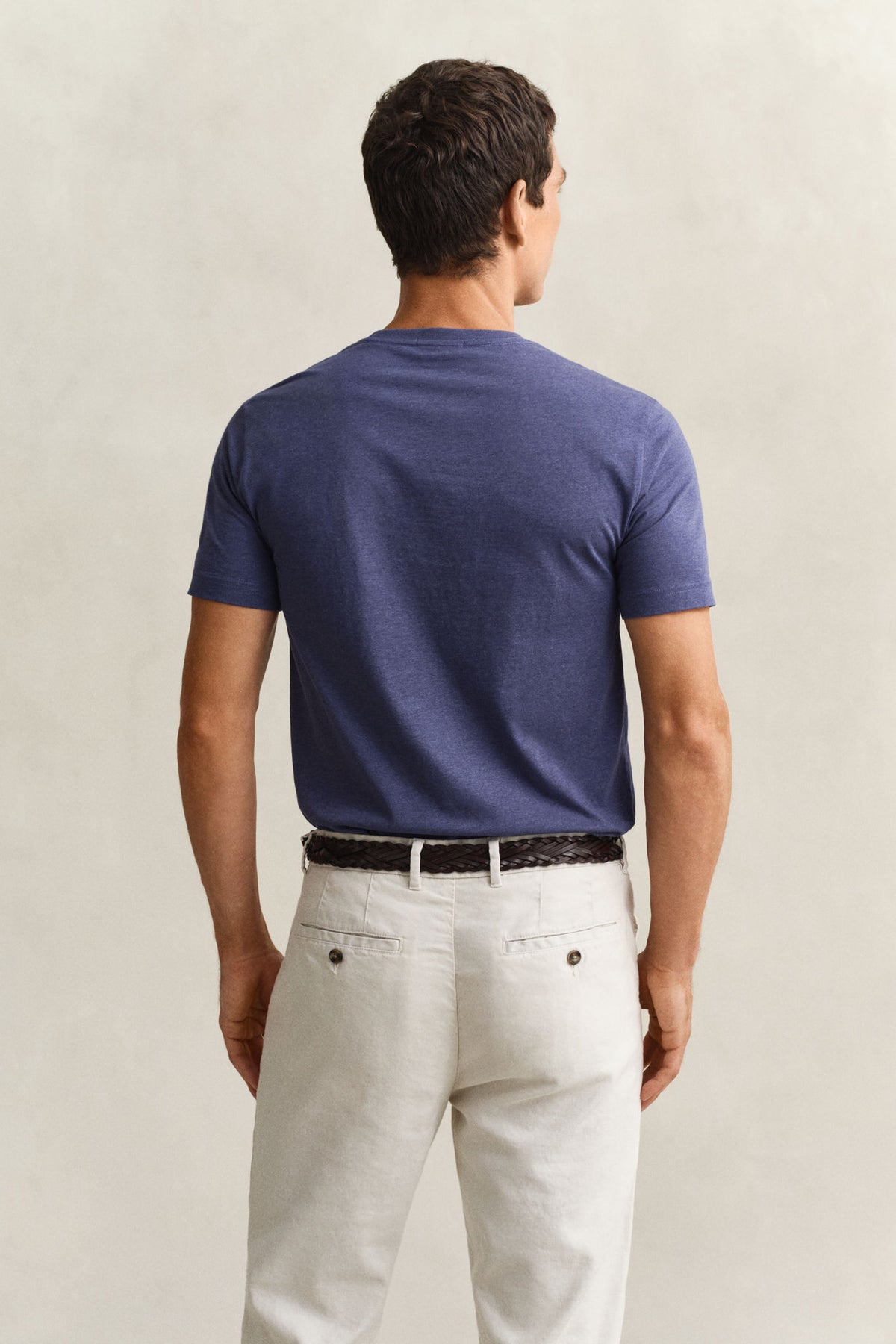 Reg Shield SS T-Shirt Dark Jeansblue Melange