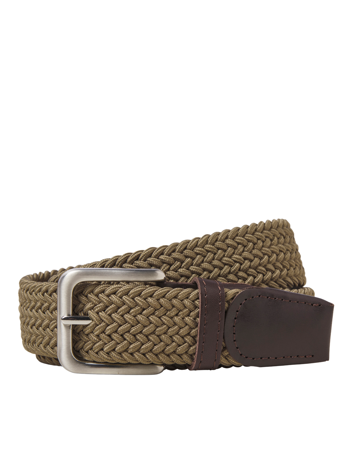 Jacspring Woven Belt Oxford Tan