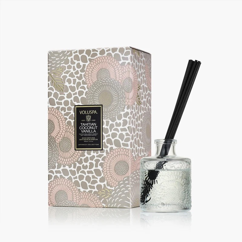 Tahitian Coconut Vanilla Reed Diffuser