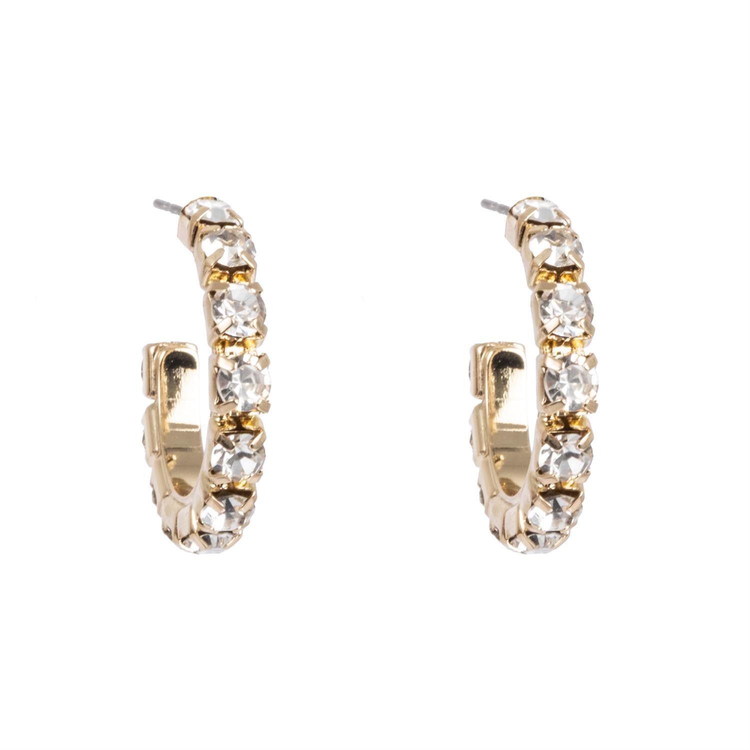 The One Earrings Gold Tone Damli