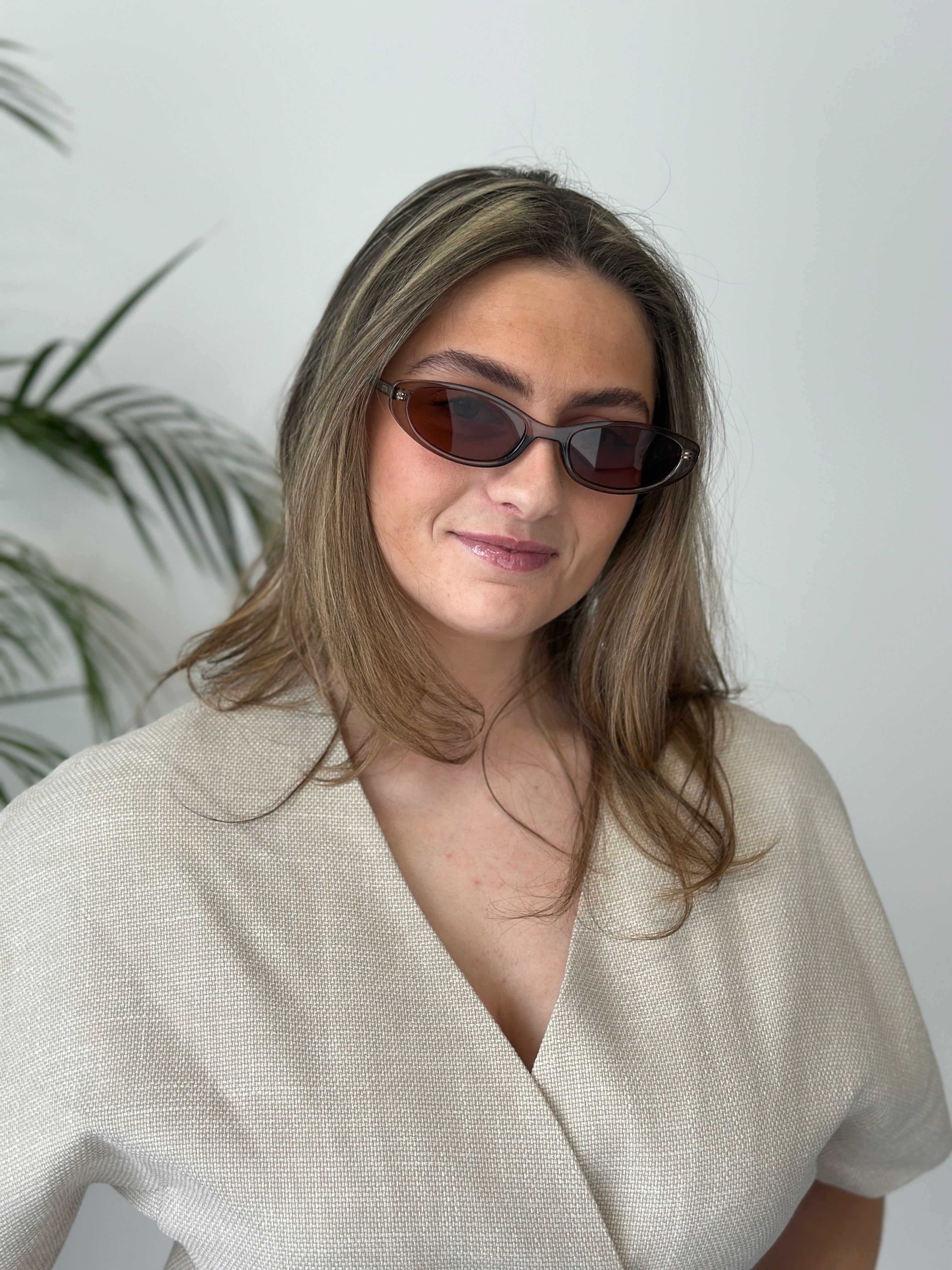 Lulu Trans Olive/Brown