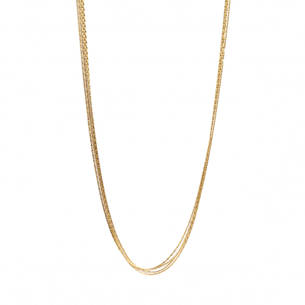 I Know Necklace Gold Tone Damli