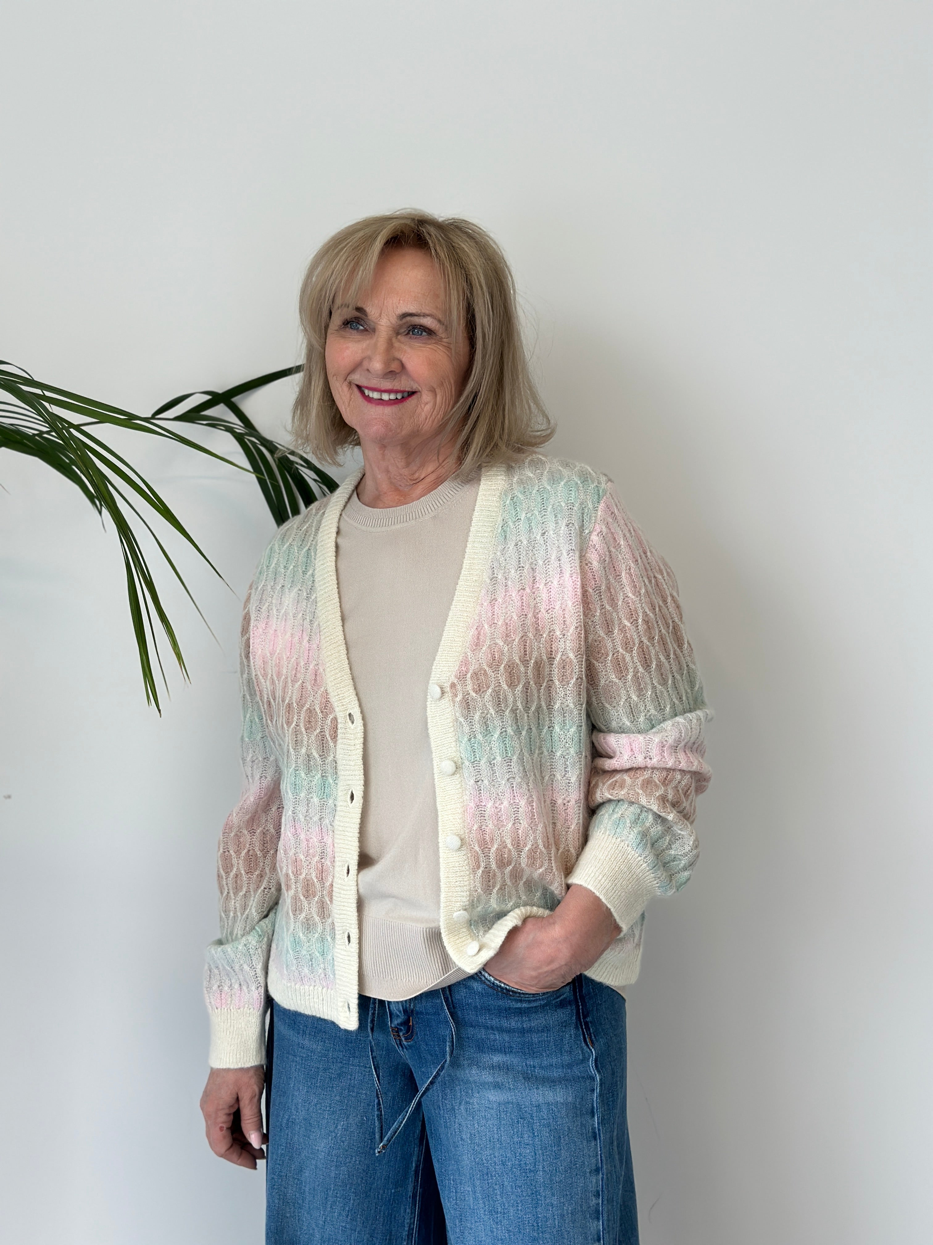 Yasspace Ls Knit Cardigan