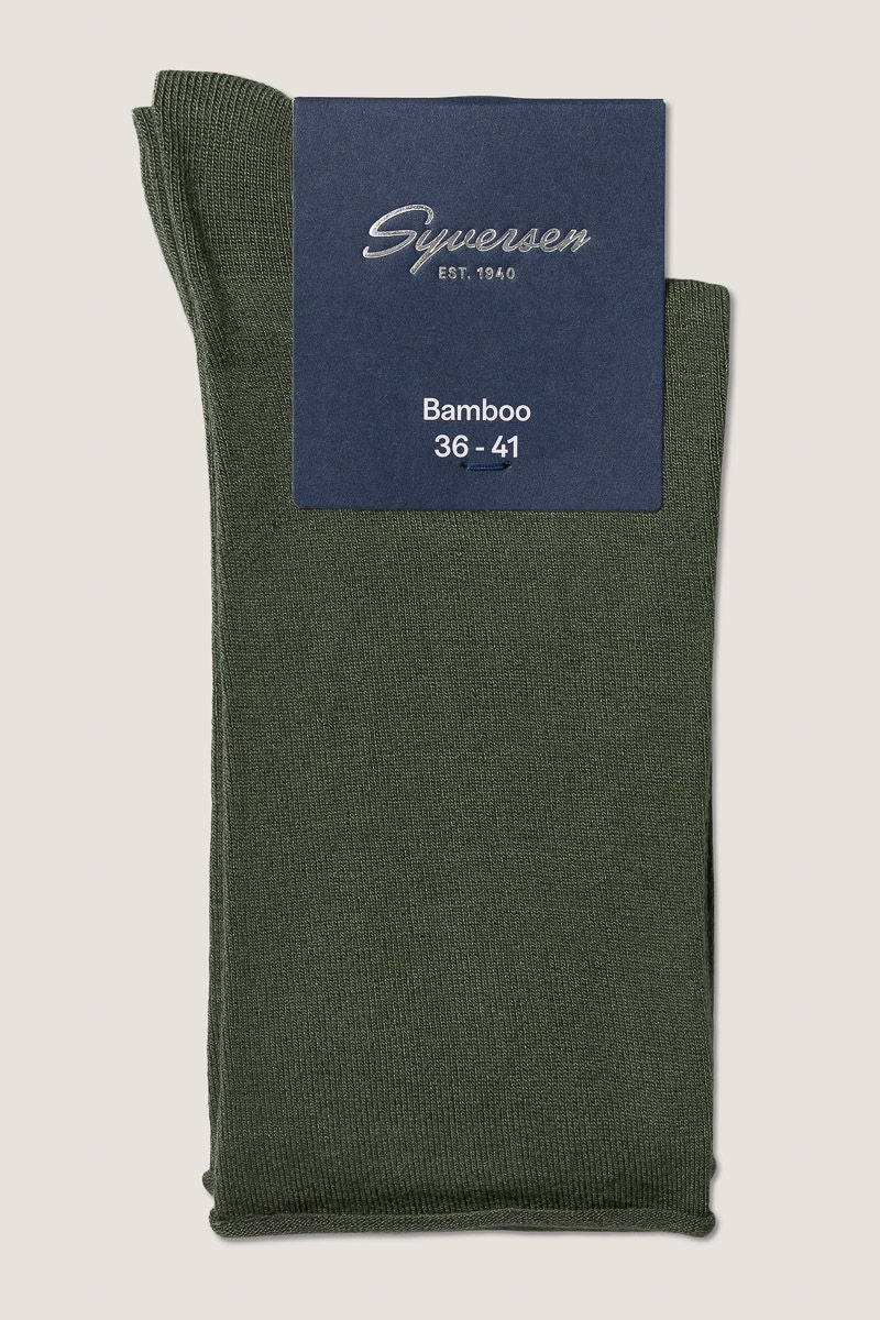 Bamboo Roll Top W Sock