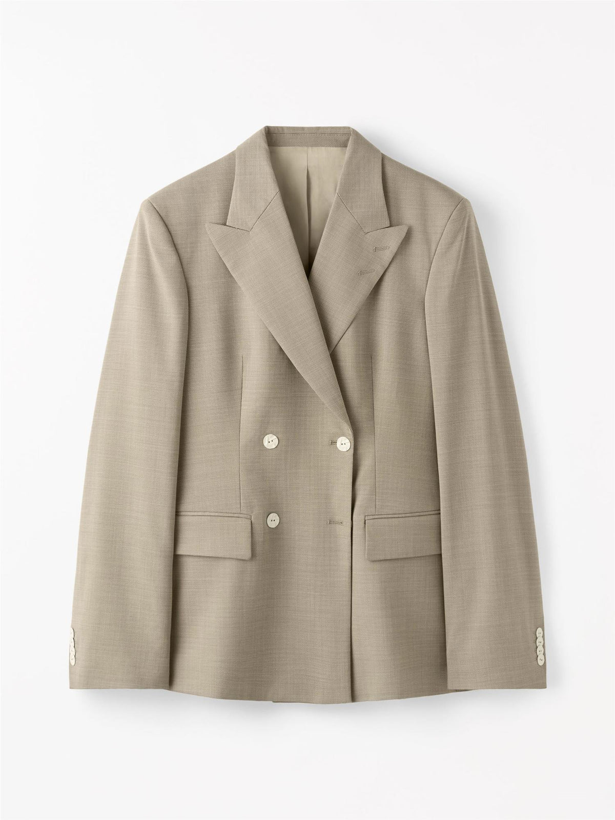Elmi Ivory Wool Suit