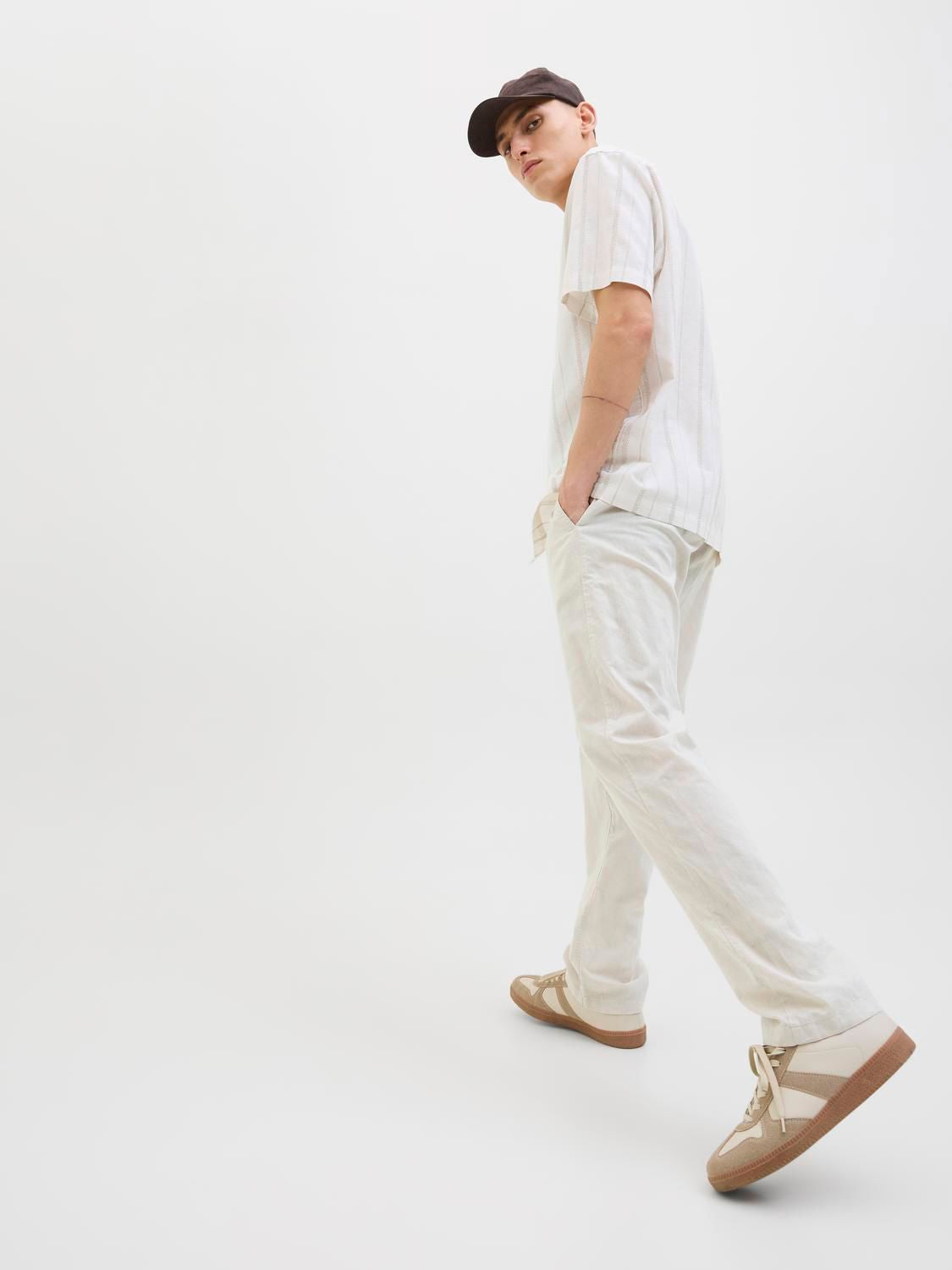 Jpstkane Summer Linen Blend Jogger Sn