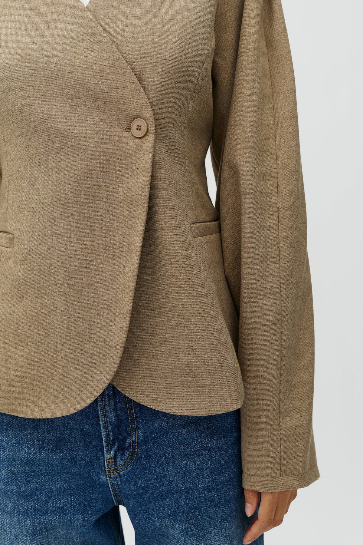 Diane Woli Jacket Falcon Melange