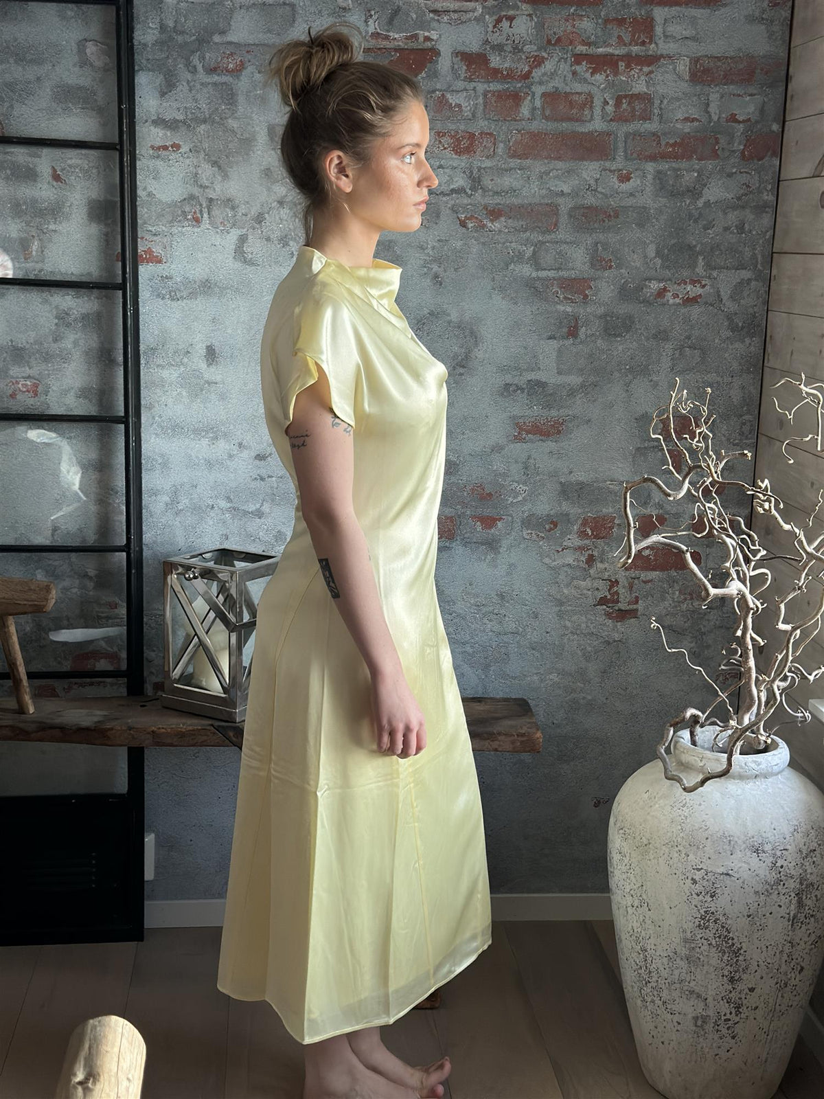 leilani dress buttermilk scotch