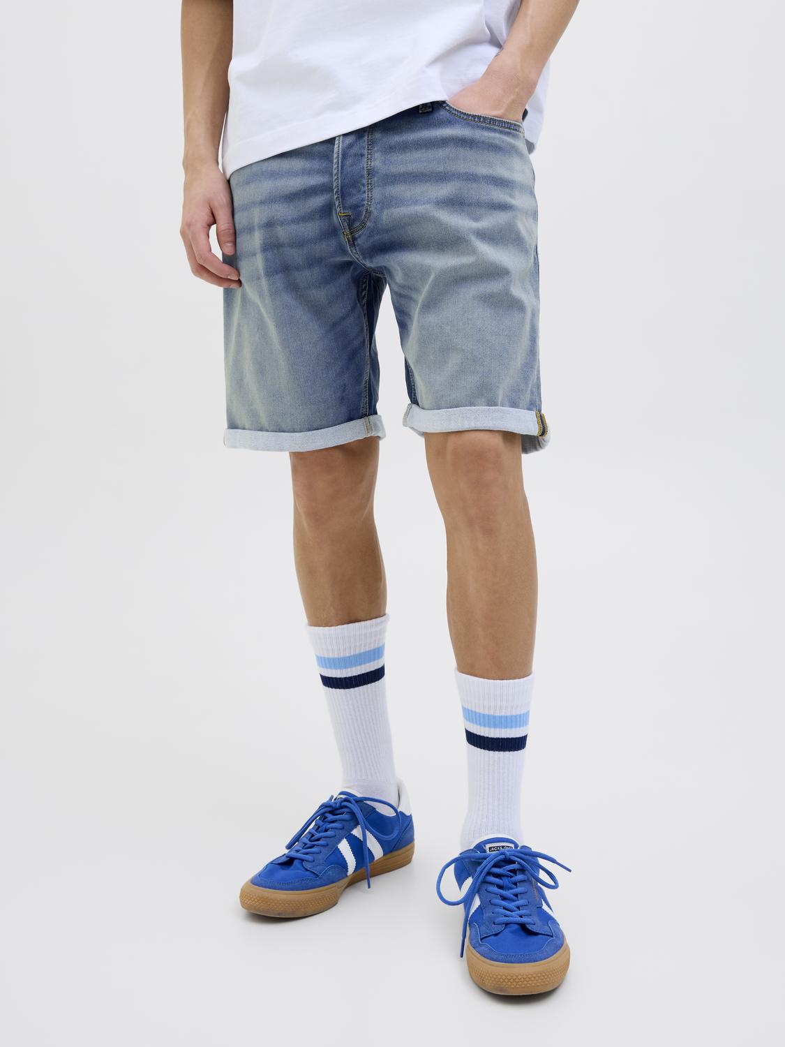 Rick Icon Shorts Blue Denim