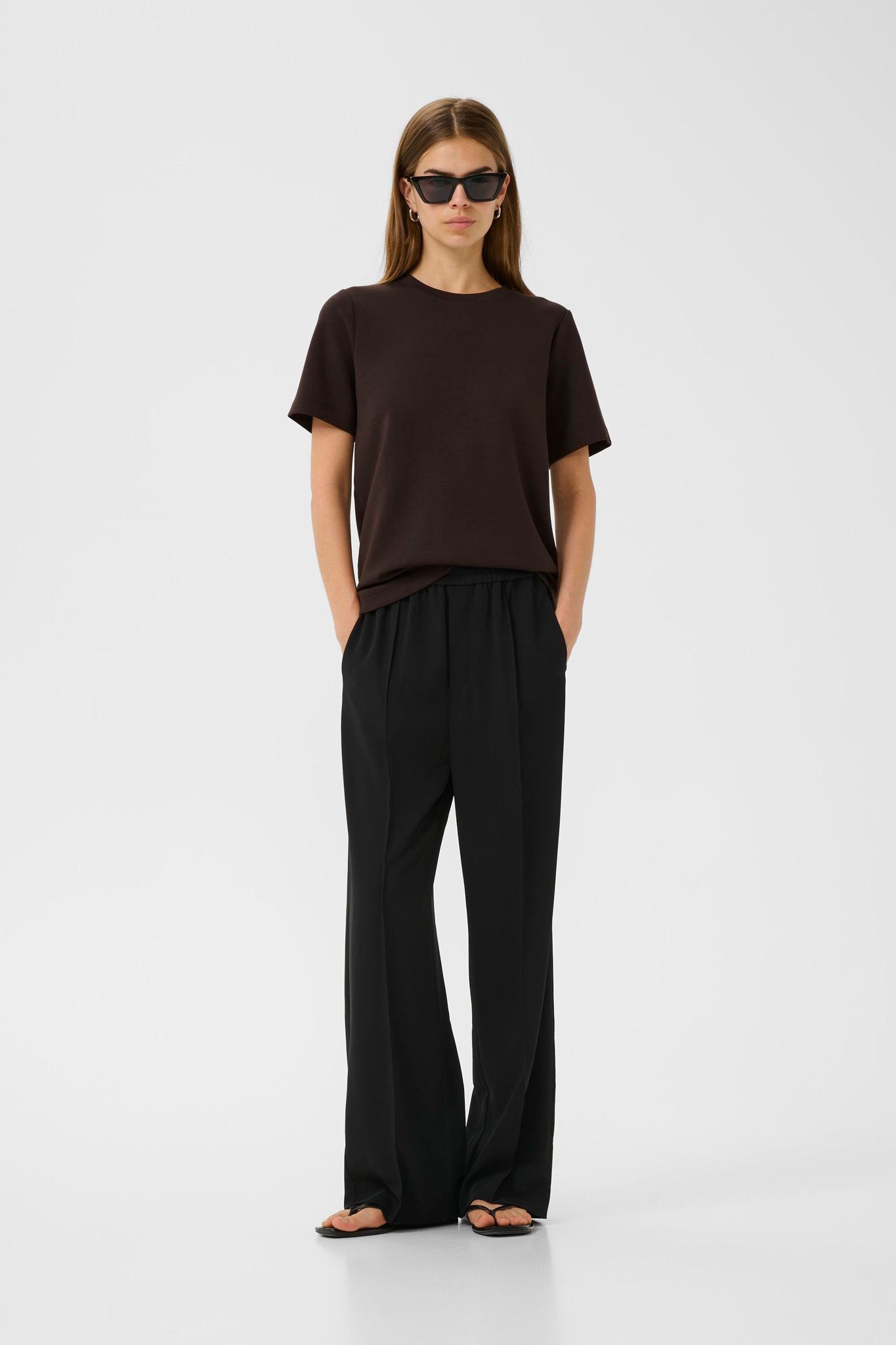 Vincent Karmen T-Shirt Chocolate Brown