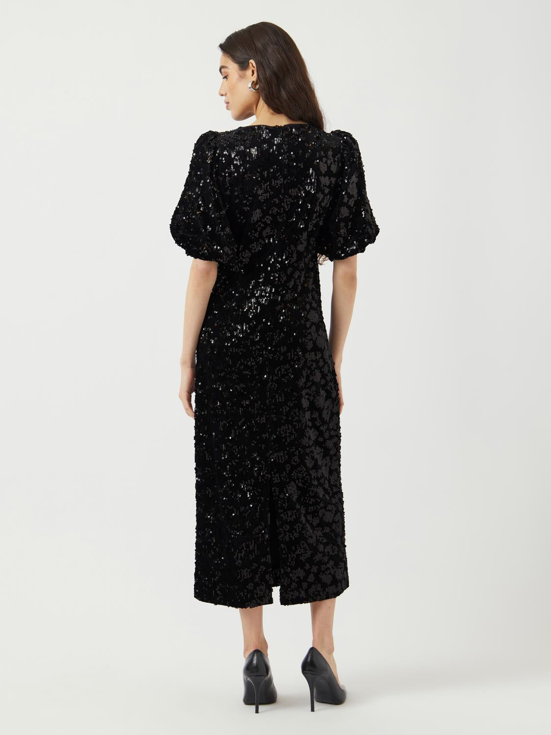 Sofie sequin midi dress show