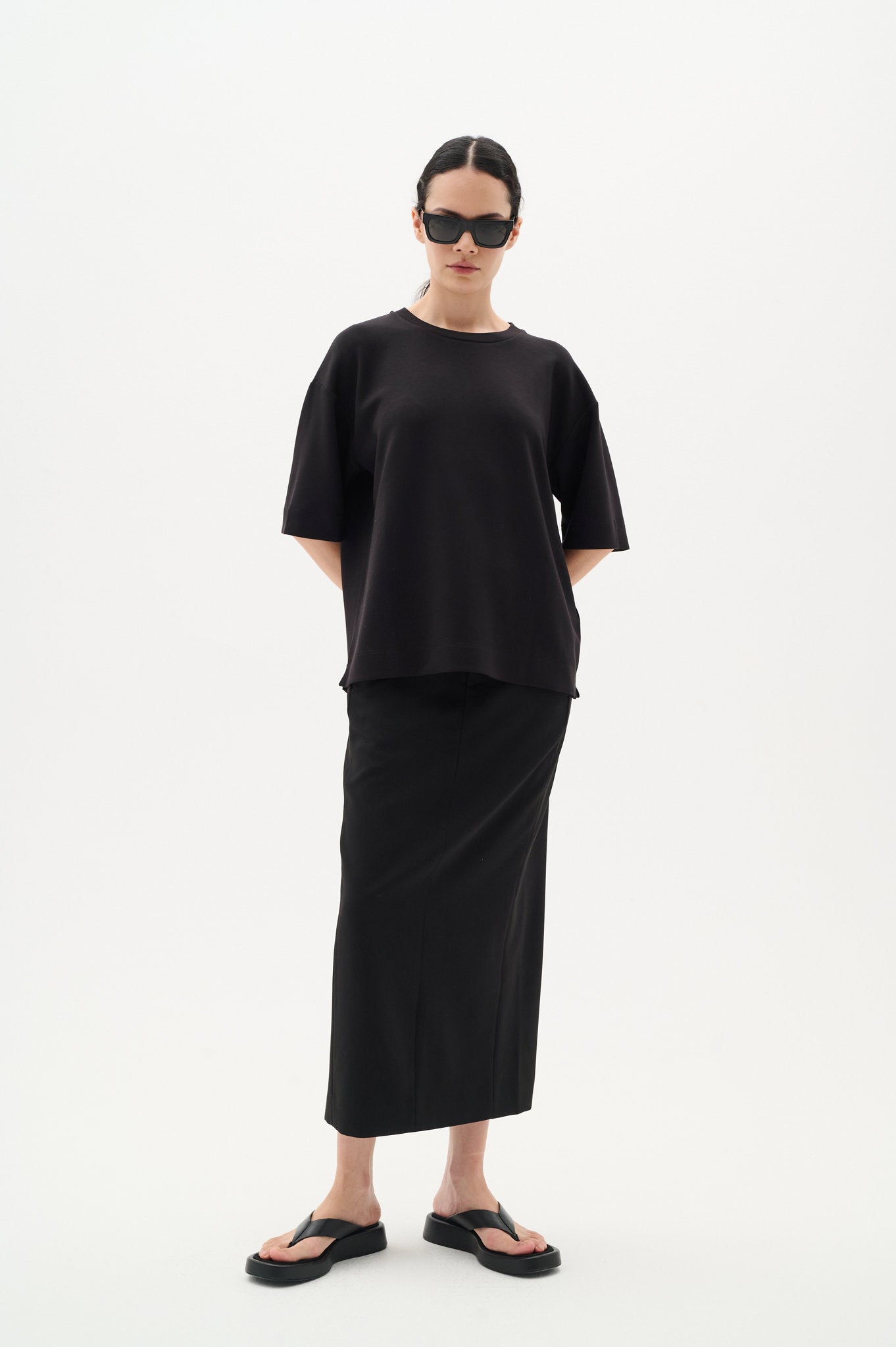 Pannie Oversize T-shirt Black