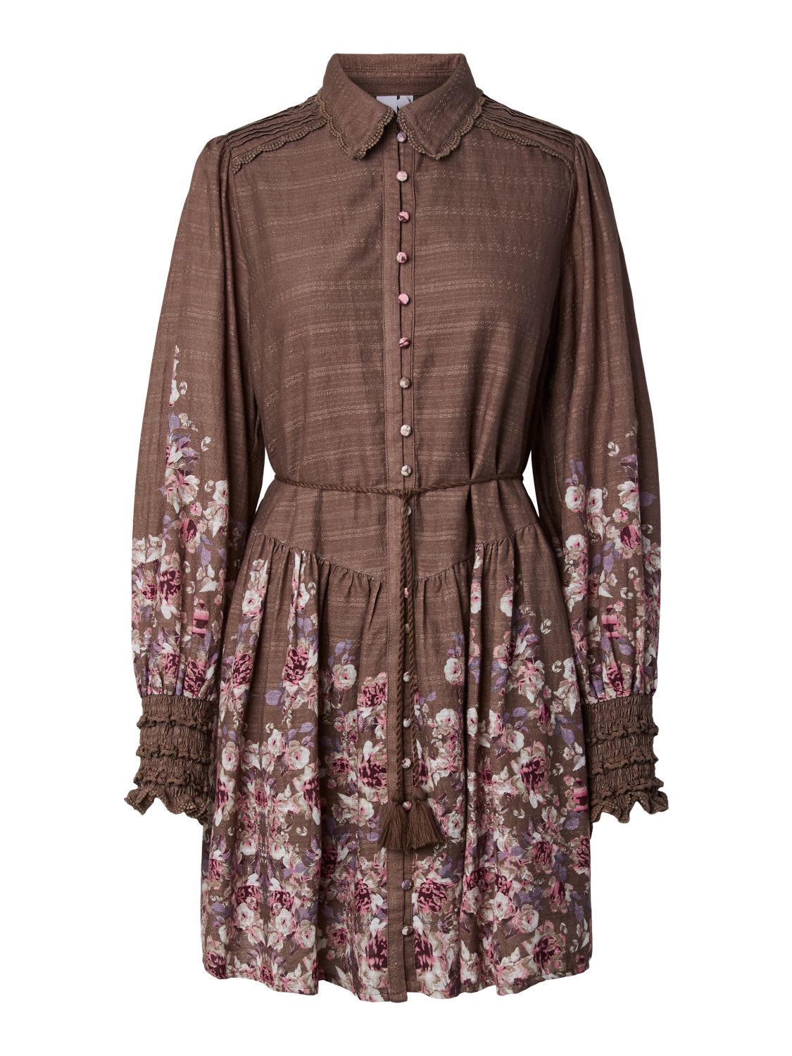 Yassomellu Ls Shirt Dress