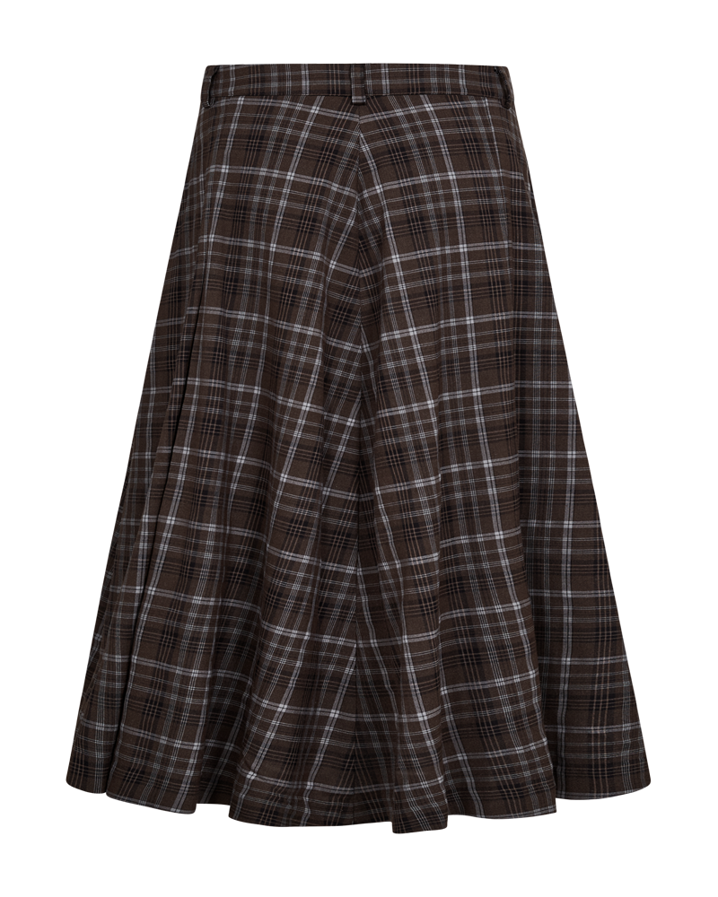 Fqkris-Skirt Mole w Chambray Blue