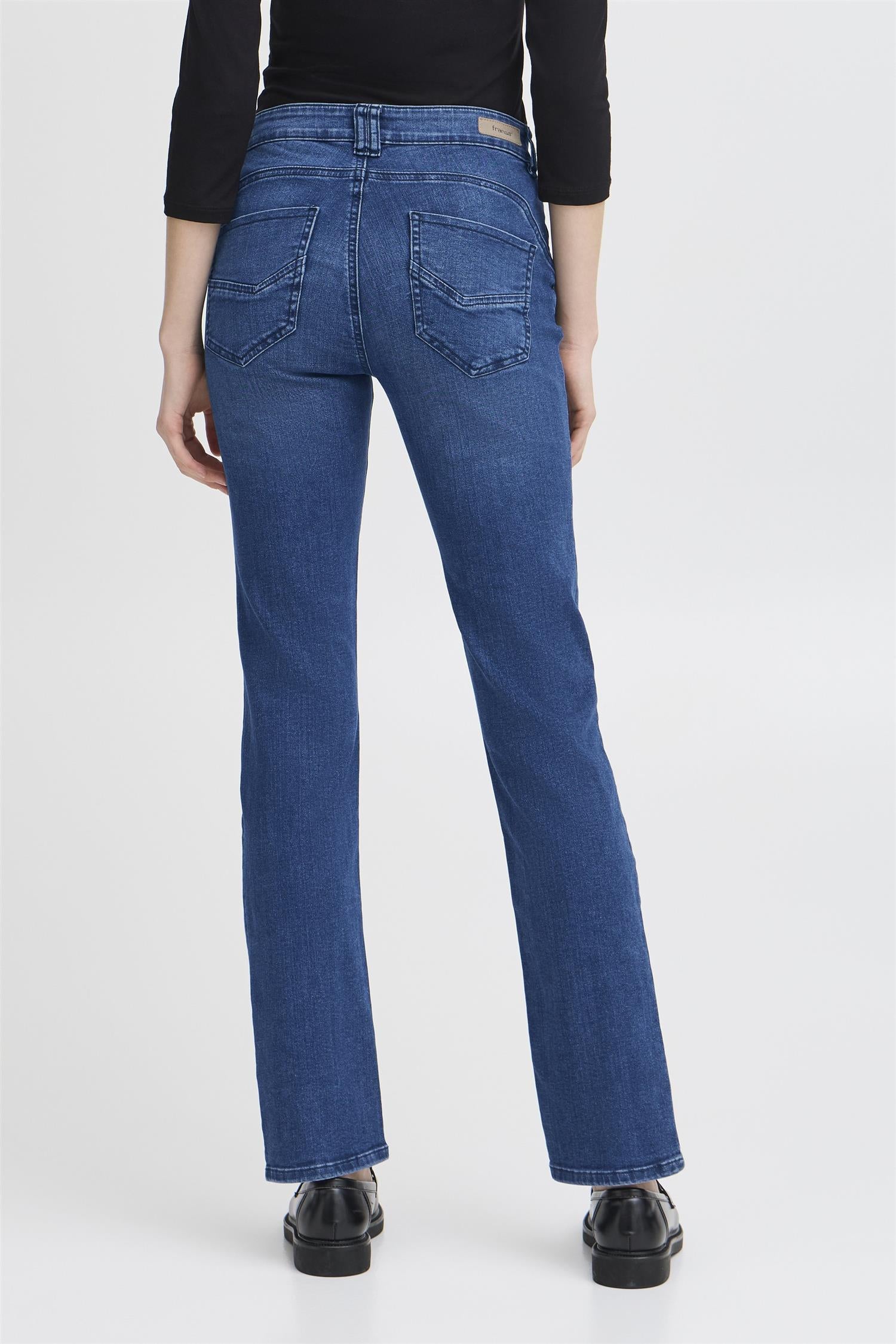 Tessa Jeans Mid Blue Denim