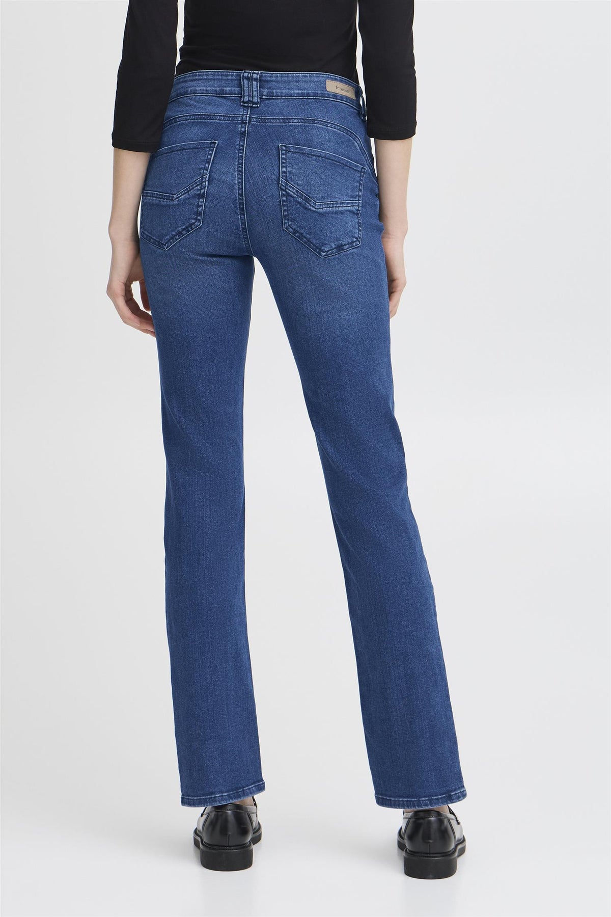 Tessa Jeans Mid Blue Denim
