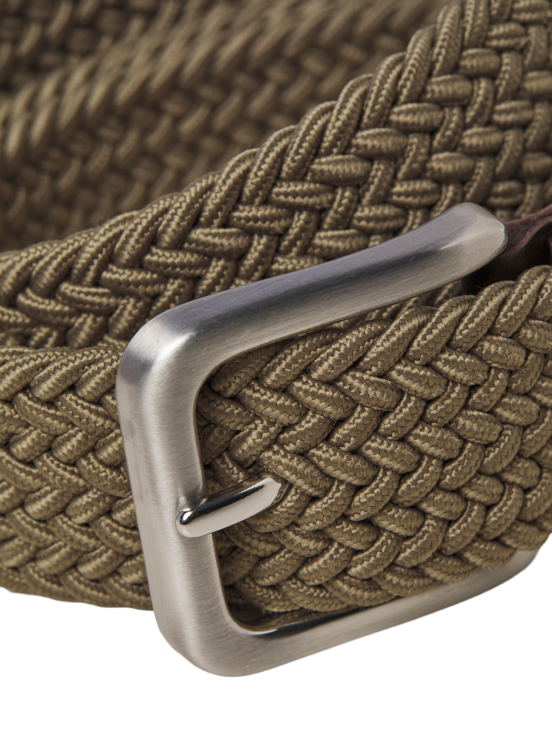 Jacspring Woven Belt Oxford Tan