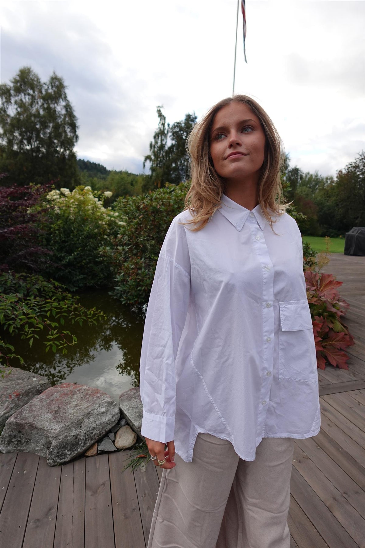 Lisandra Shirt White