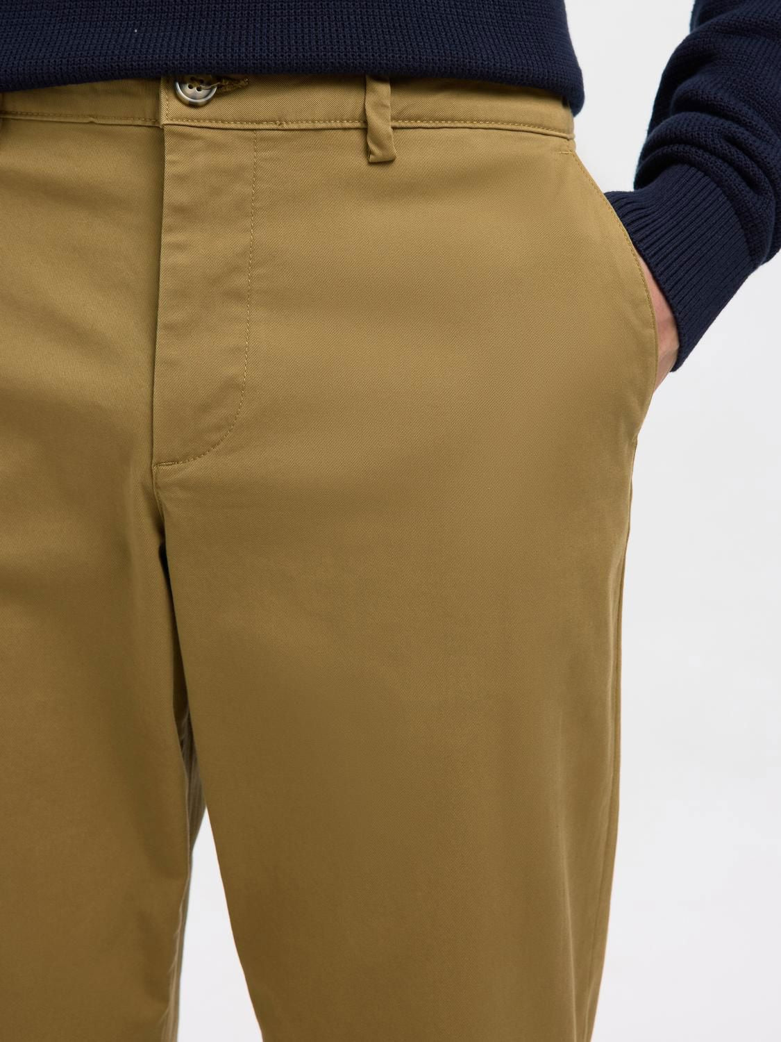 Slm196-Straight New Miles Flex Pant Noos