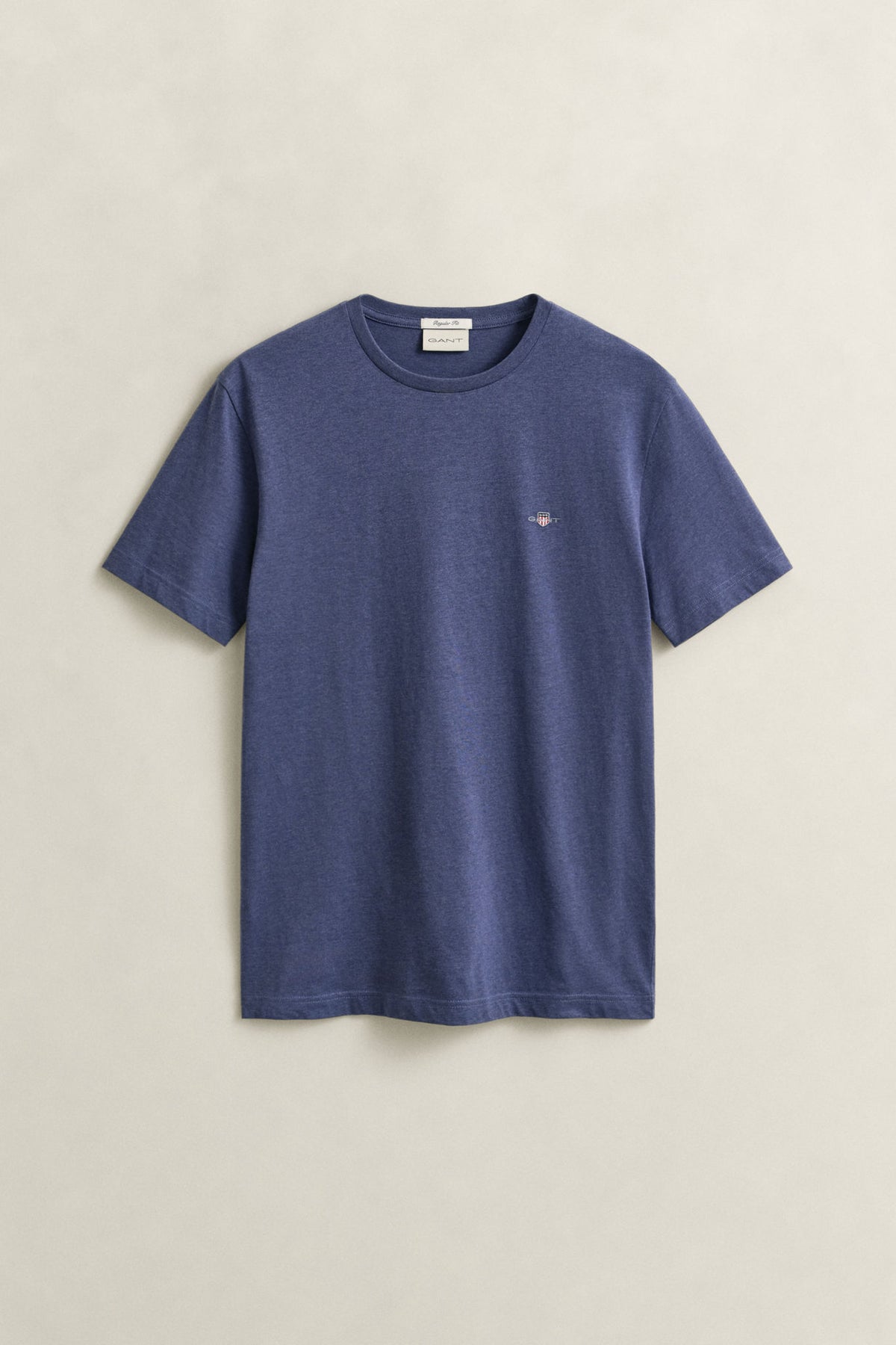 Reg Shield SS T-Shirt Dark Jeansblue Melange