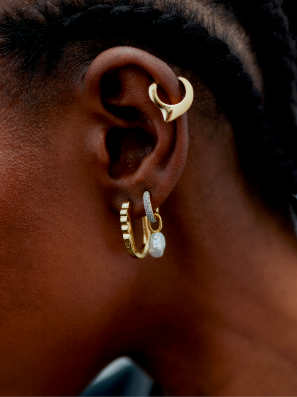 Woods huggie GOLD pr.stk