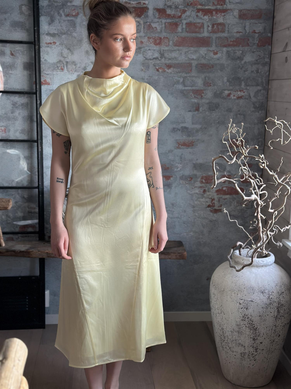 leilani dress buttermilk scotch