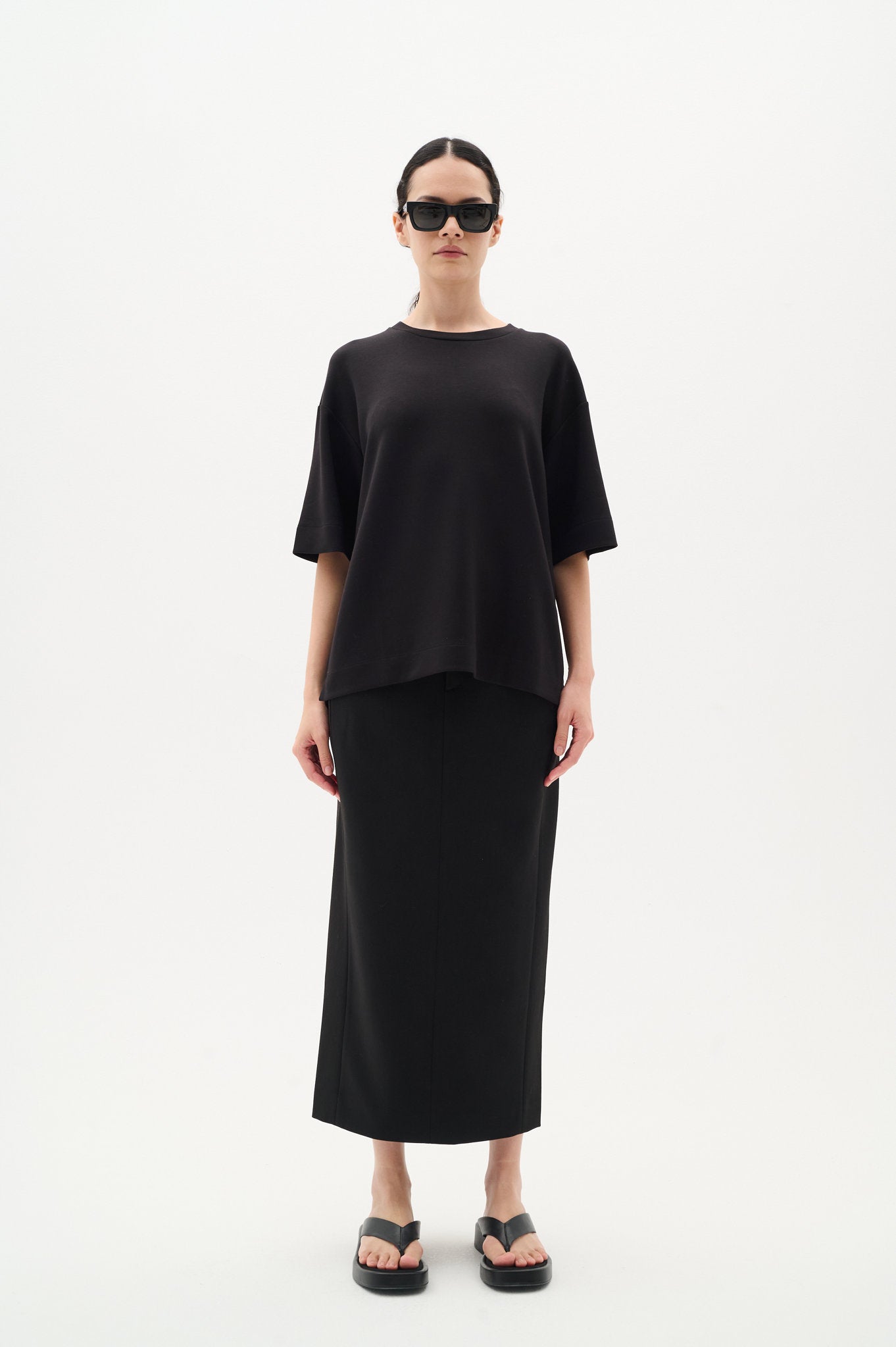 Pannie Oversize T-shirt Black