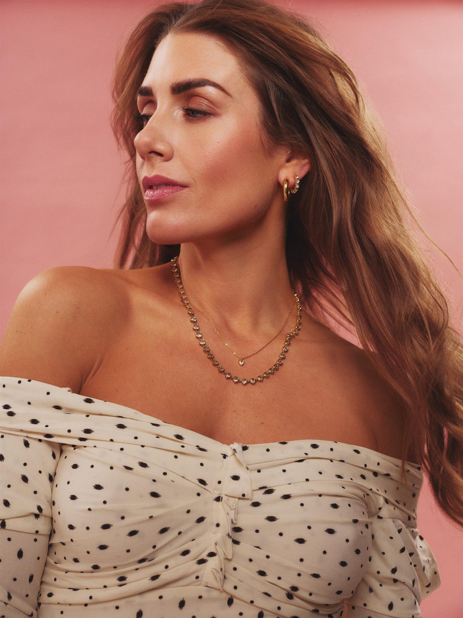 Sweetheart Necklace Gold Tone Damli