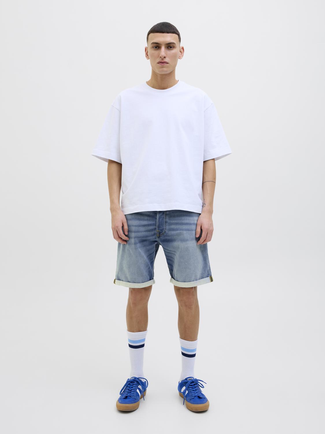 Rick Icon Shorts Blue Denim