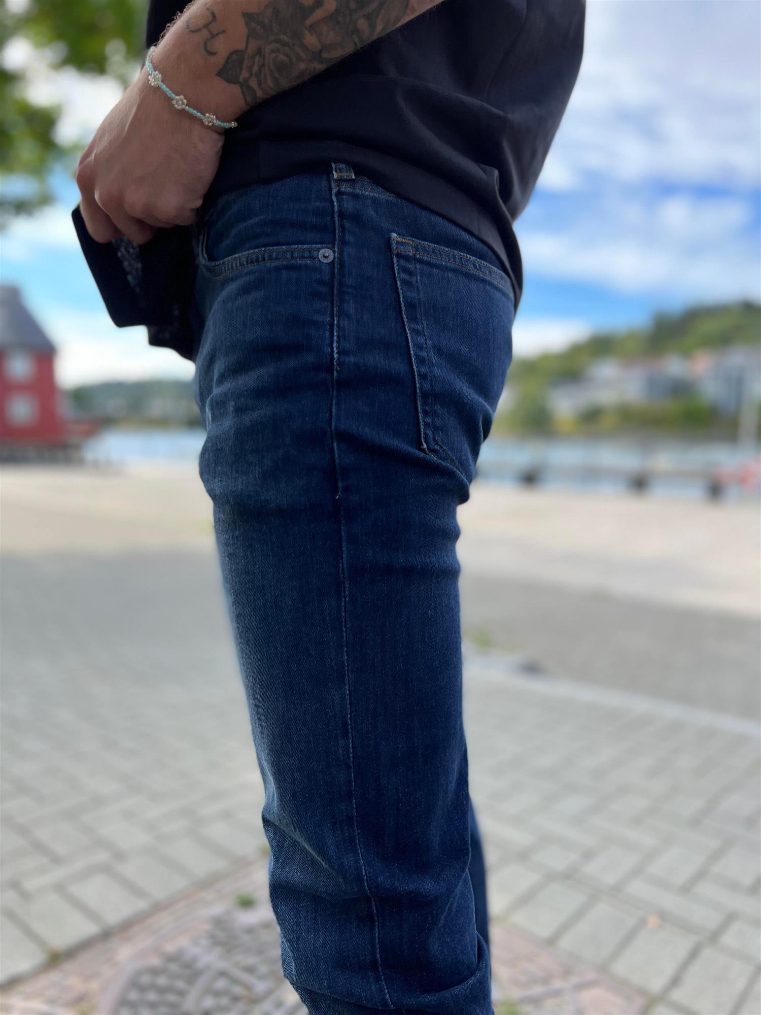Arley Gant Jeans Dark Blue Worn In