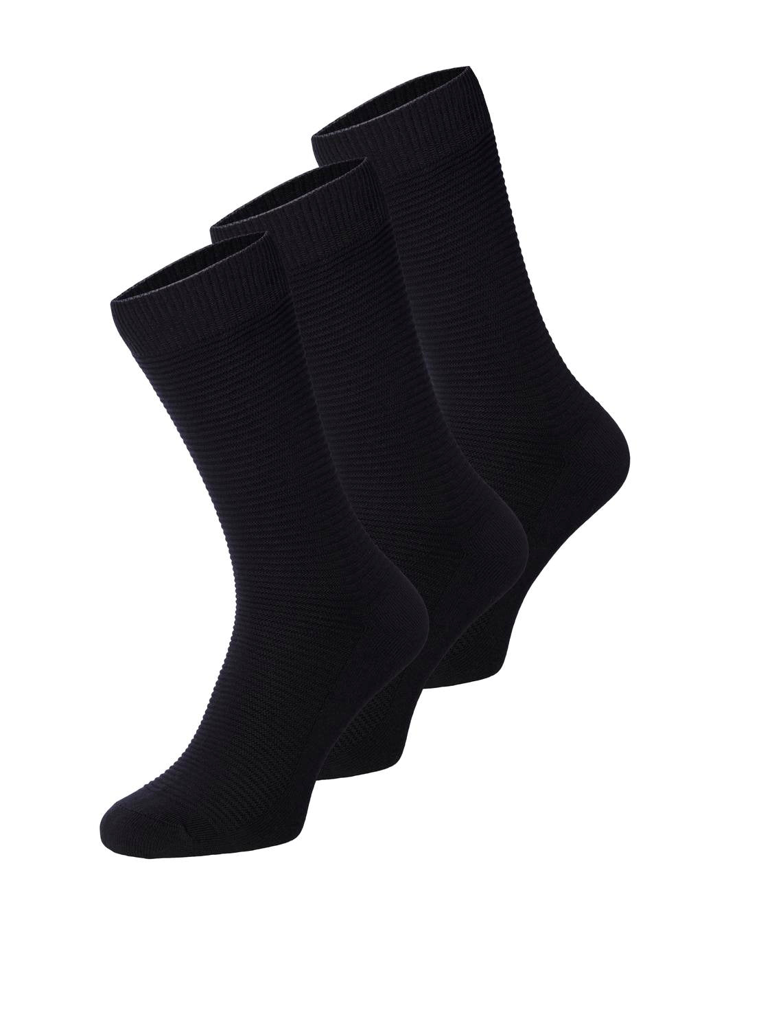 3-pack Cotton Sock FIPO Black