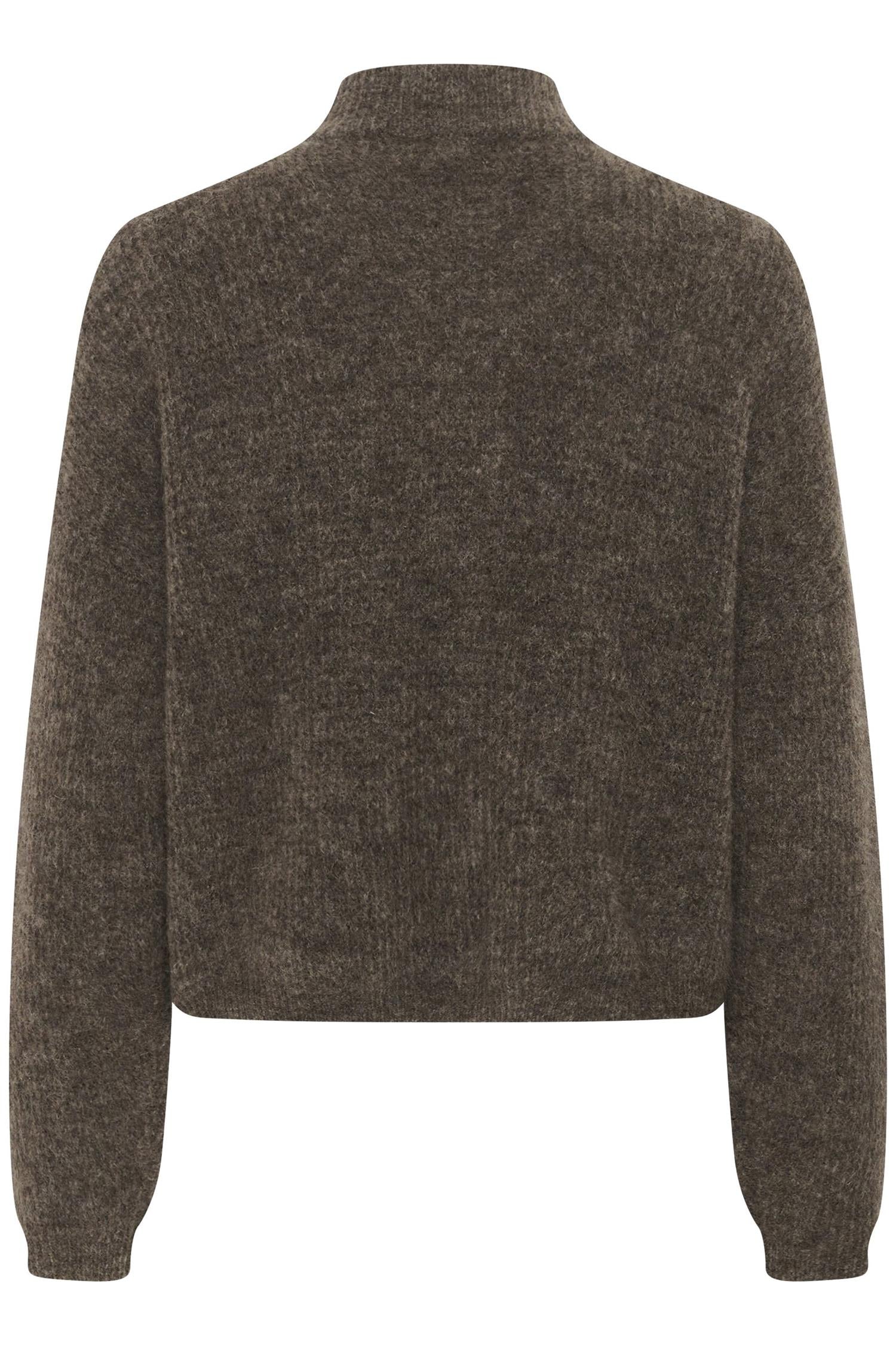 GzDebbie Cardigan Chestnut Melange