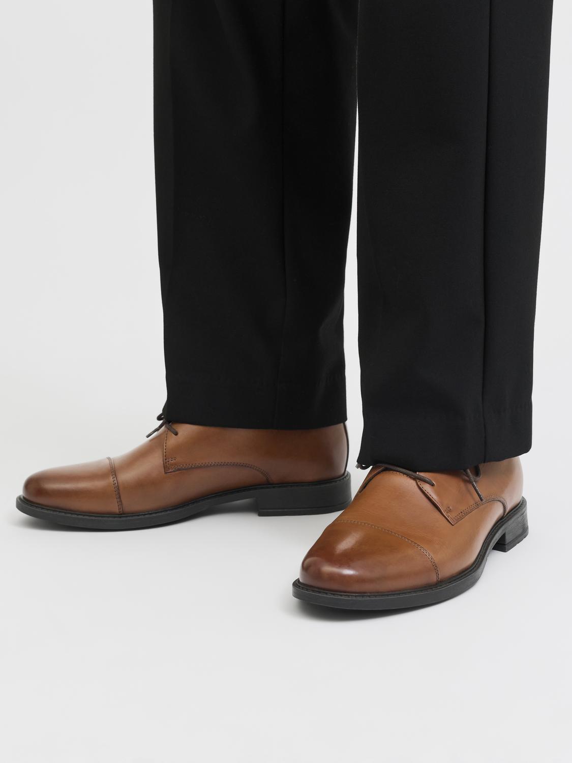 Oslo Leather Dress Shoe Cognac