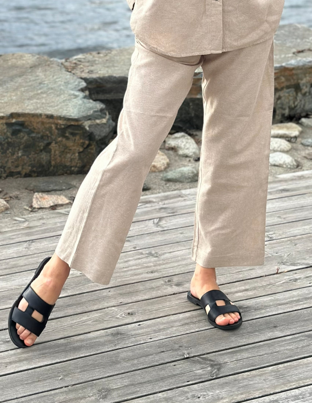 Lava Ankle Pant Sand Melange