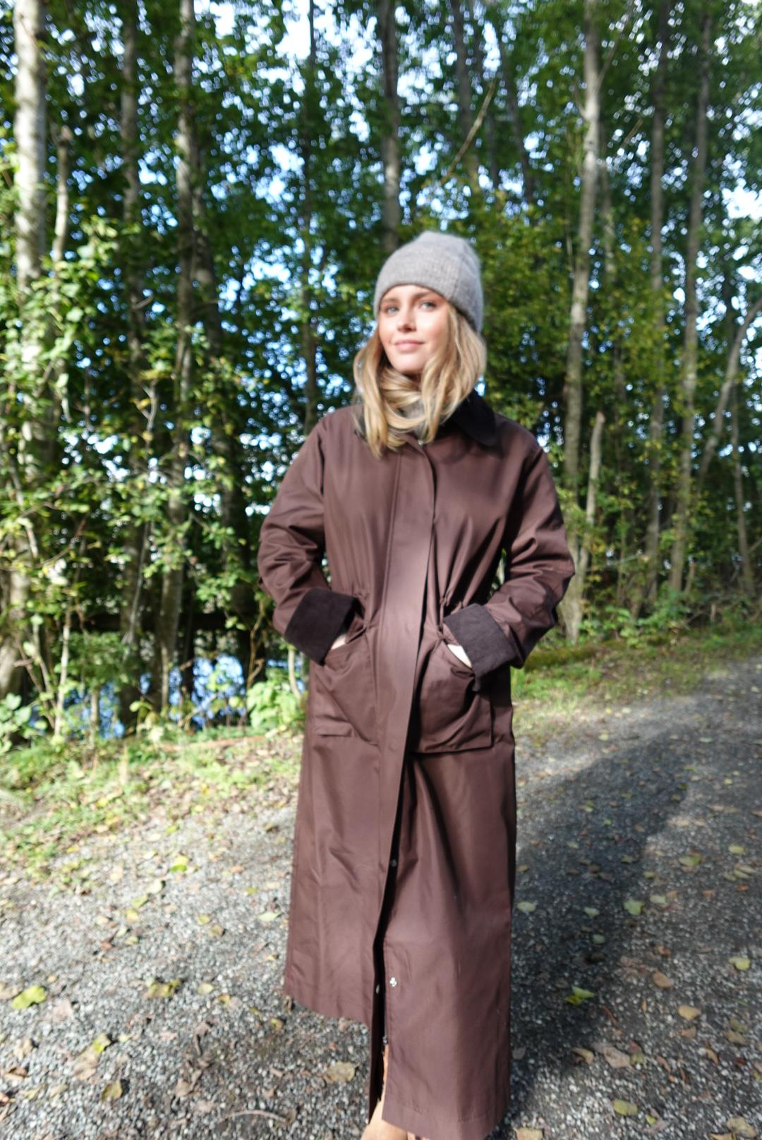Yasanca Ls Parka Coat Coffee Bean