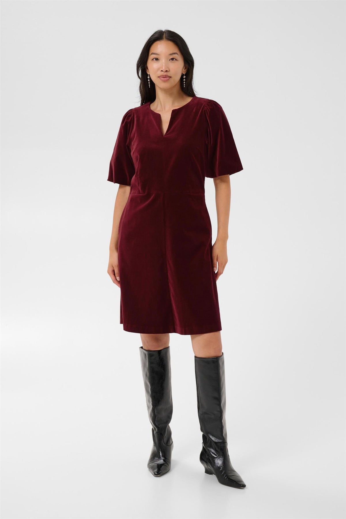 Daivapw Dress Biking Red