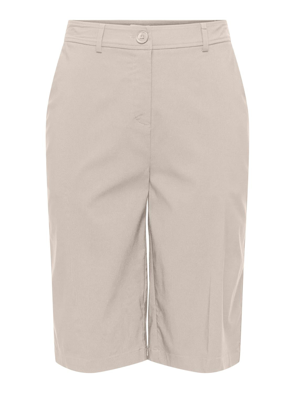 Fiona Bermuda Shorts Pumice Stone