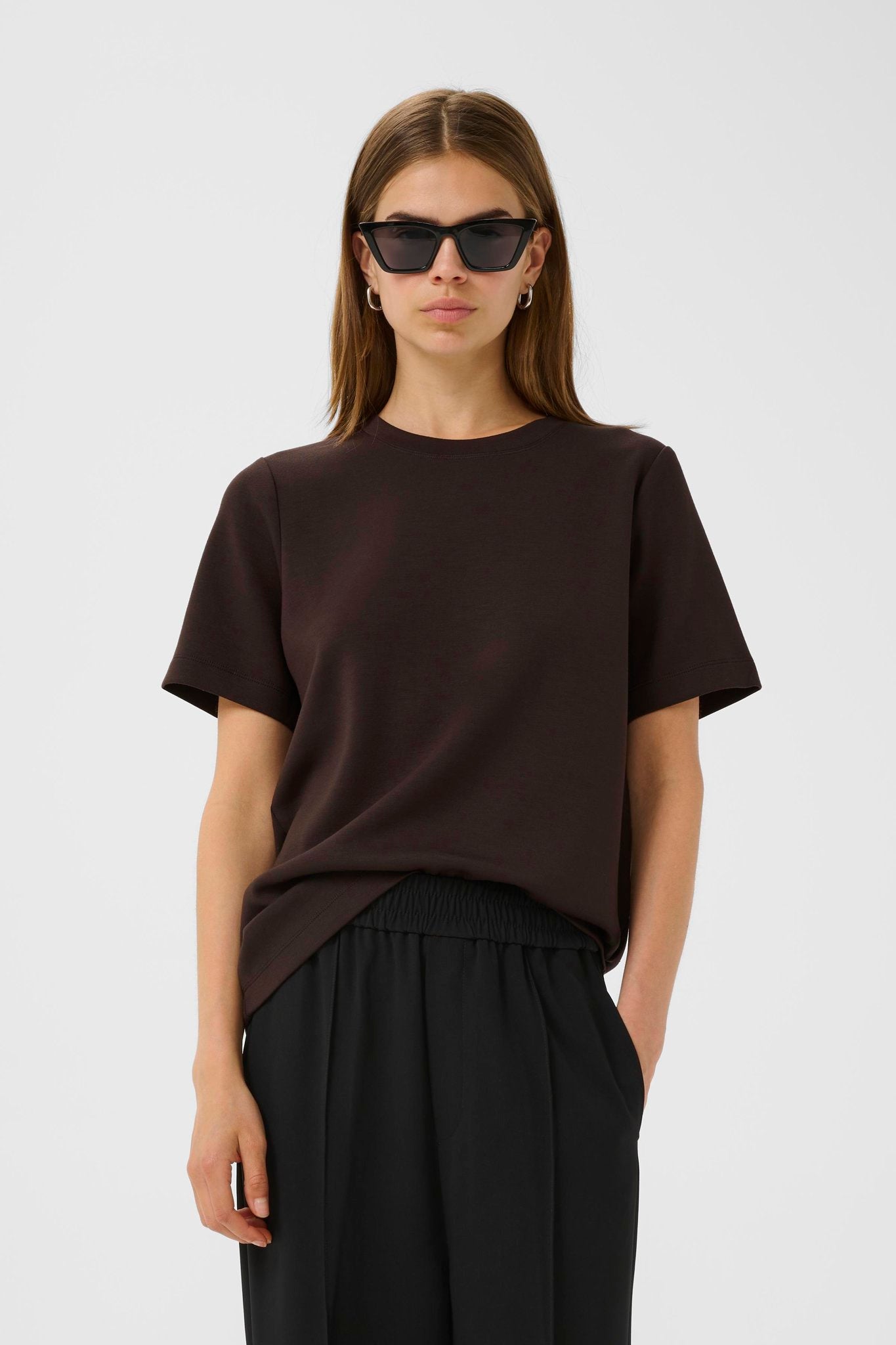 Vincent Karmen T-Shirt Chocolate Brown