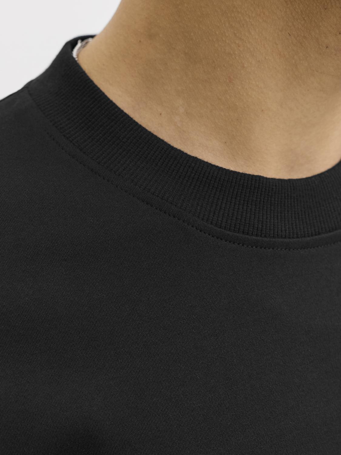 Owen ss branding tee black