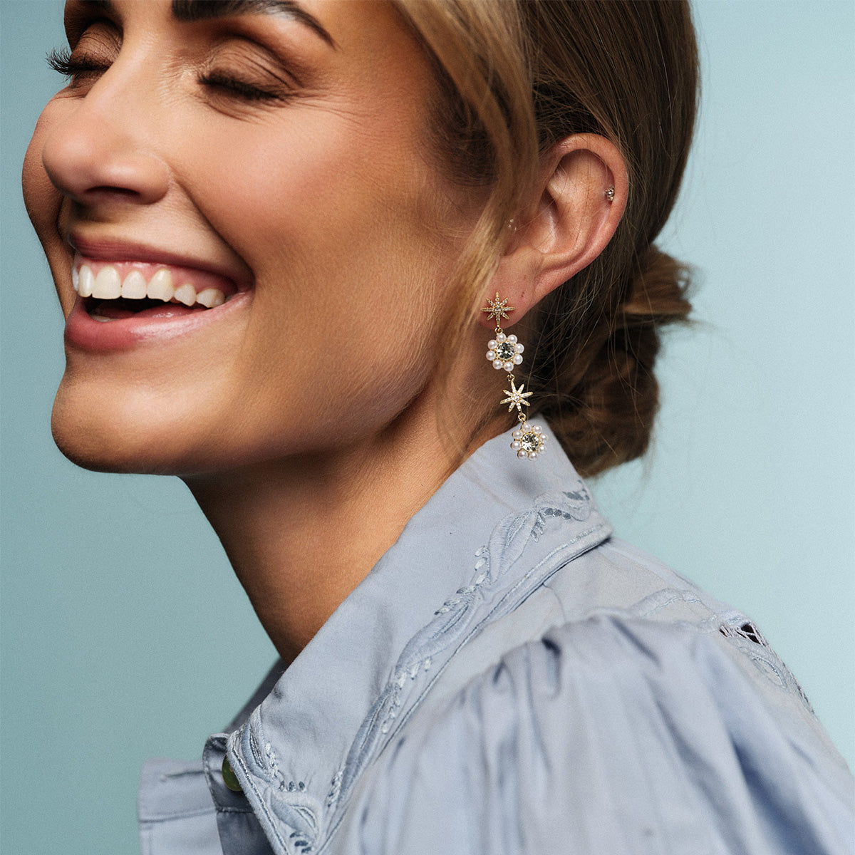 Cloud Dancer Earring Tone Damli