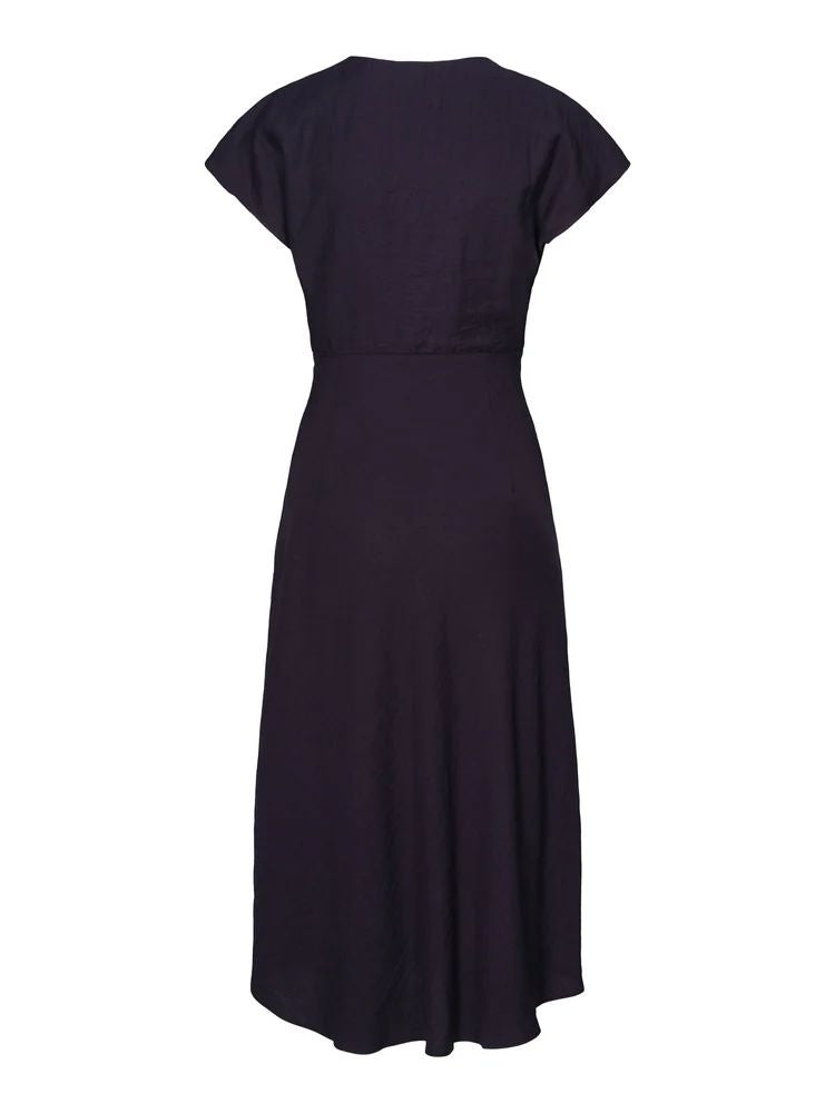 Pebbles Wrap Dress Navy