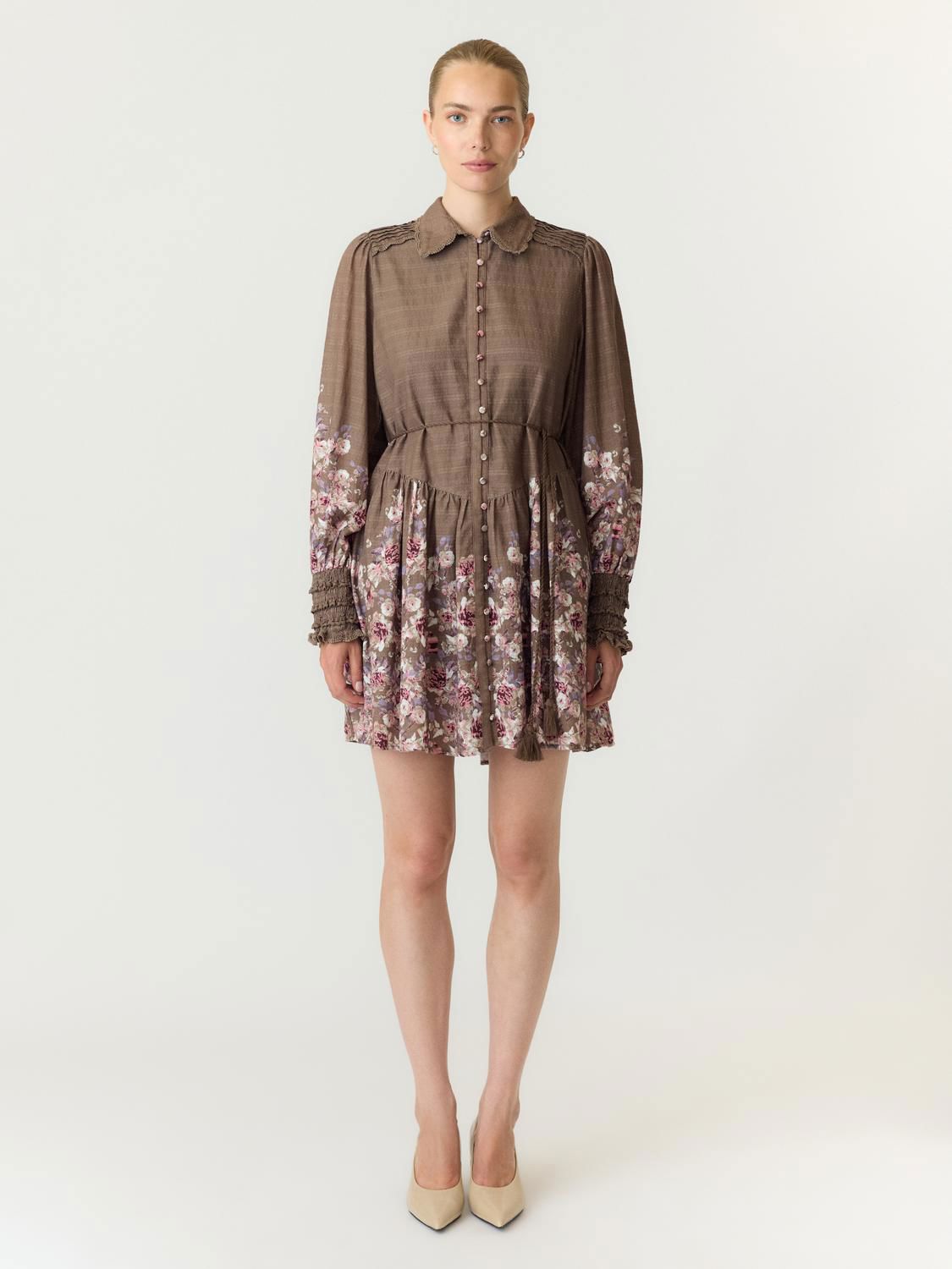Yassomellu Ls Shirt Dress