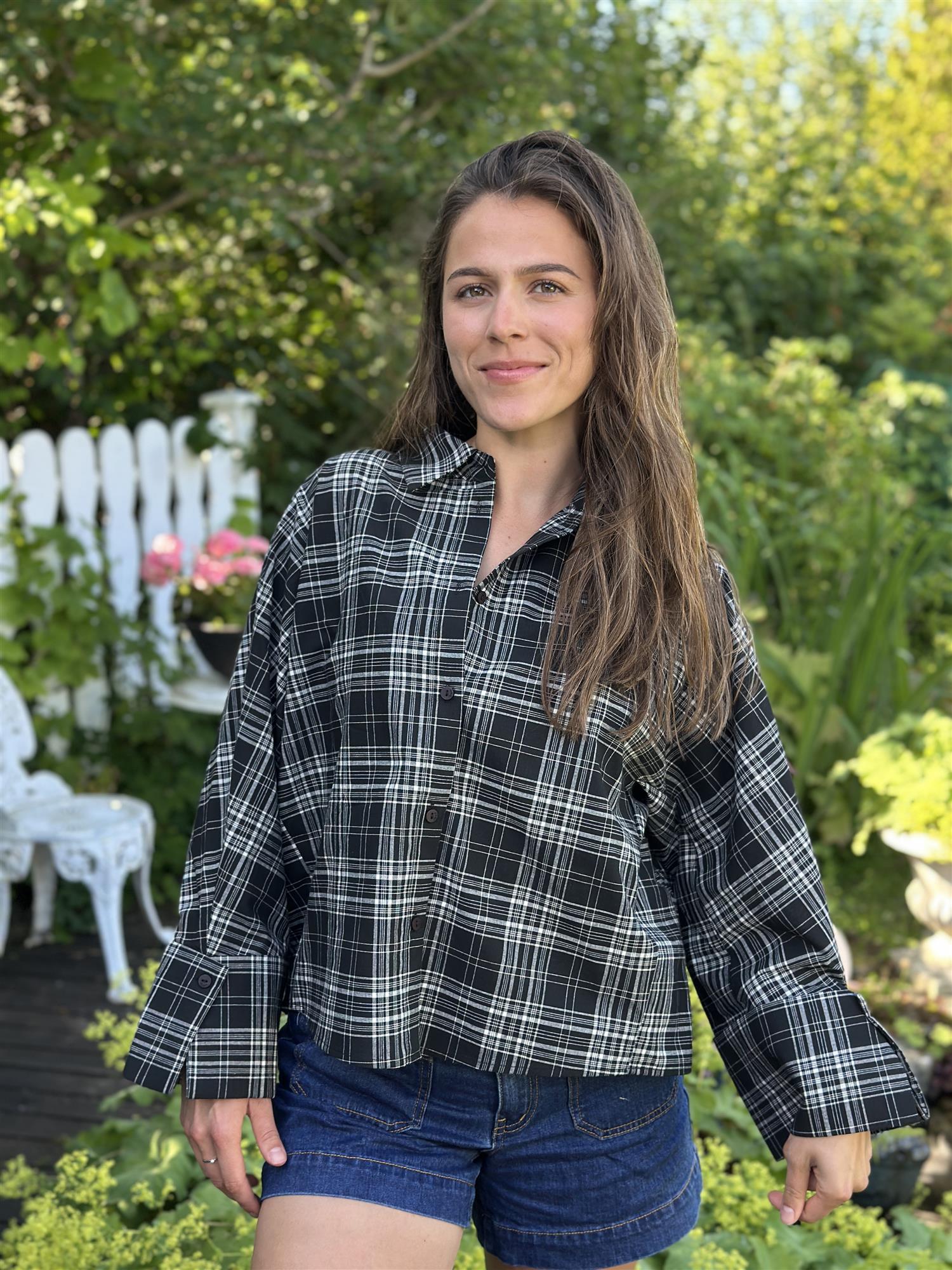 Atari Shirt Black Check