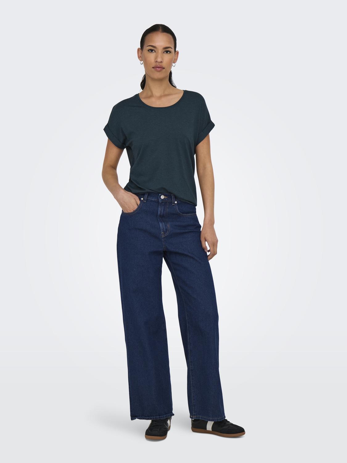 Moster S/S O-neck Top Magical Forest