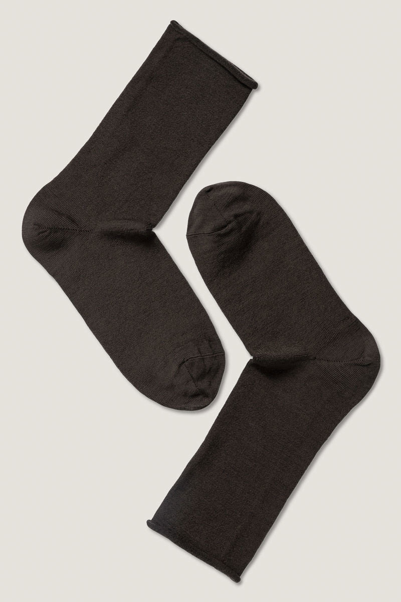 Wool Roll Top W Sock
