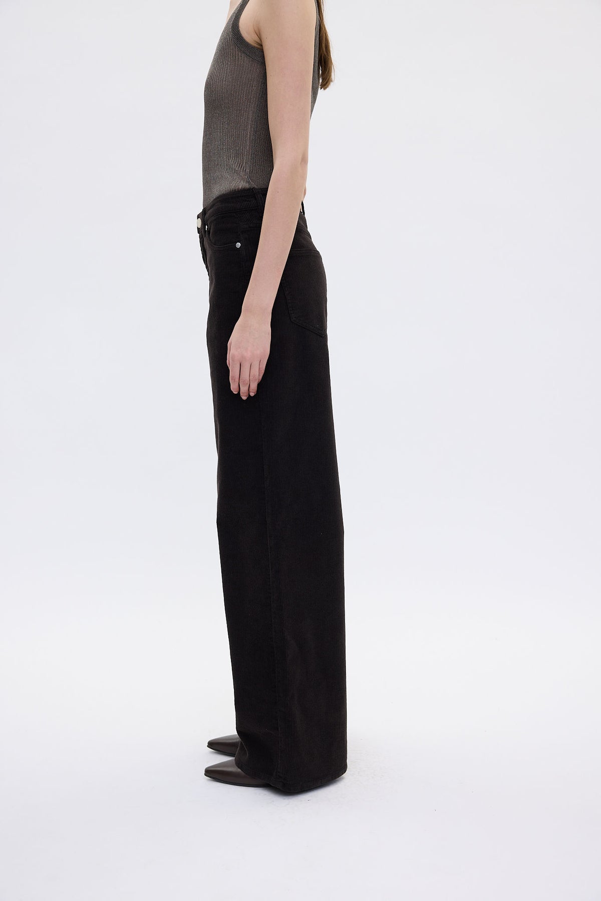 Abbyfv 393 Dark Coffee Corduroy