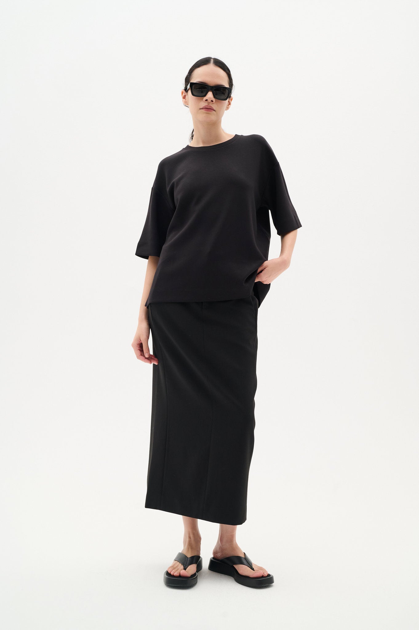 Pannie Oversize T-shirt Black